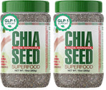 Sanar Naturals Raw Black Chia Seeds | High Fiber Superfood for Smoothies & Baking, Gluten Free, Vegan, 10 oz