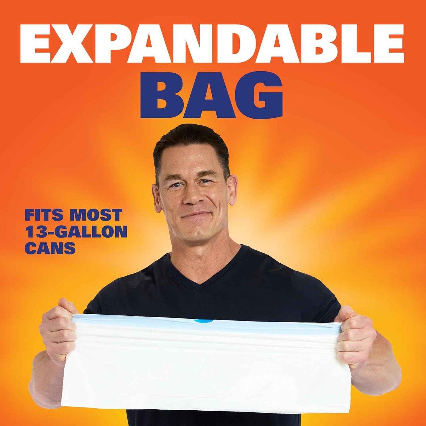 Hefty Ultra Strong 13 Gallon Trash Bags, Tall Kitchen Trash Bags 13 Gallon Size, White, Fabuloso Citrus & Fruits Scent, 80 Bags