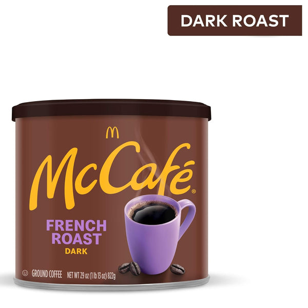 McCafe French Roast Dark Roast Ground Coffee 29 oz Canister