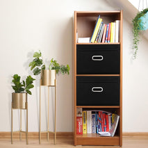 StoreOne Fabric Storage Cube Bins for Home and Bedroom Organization