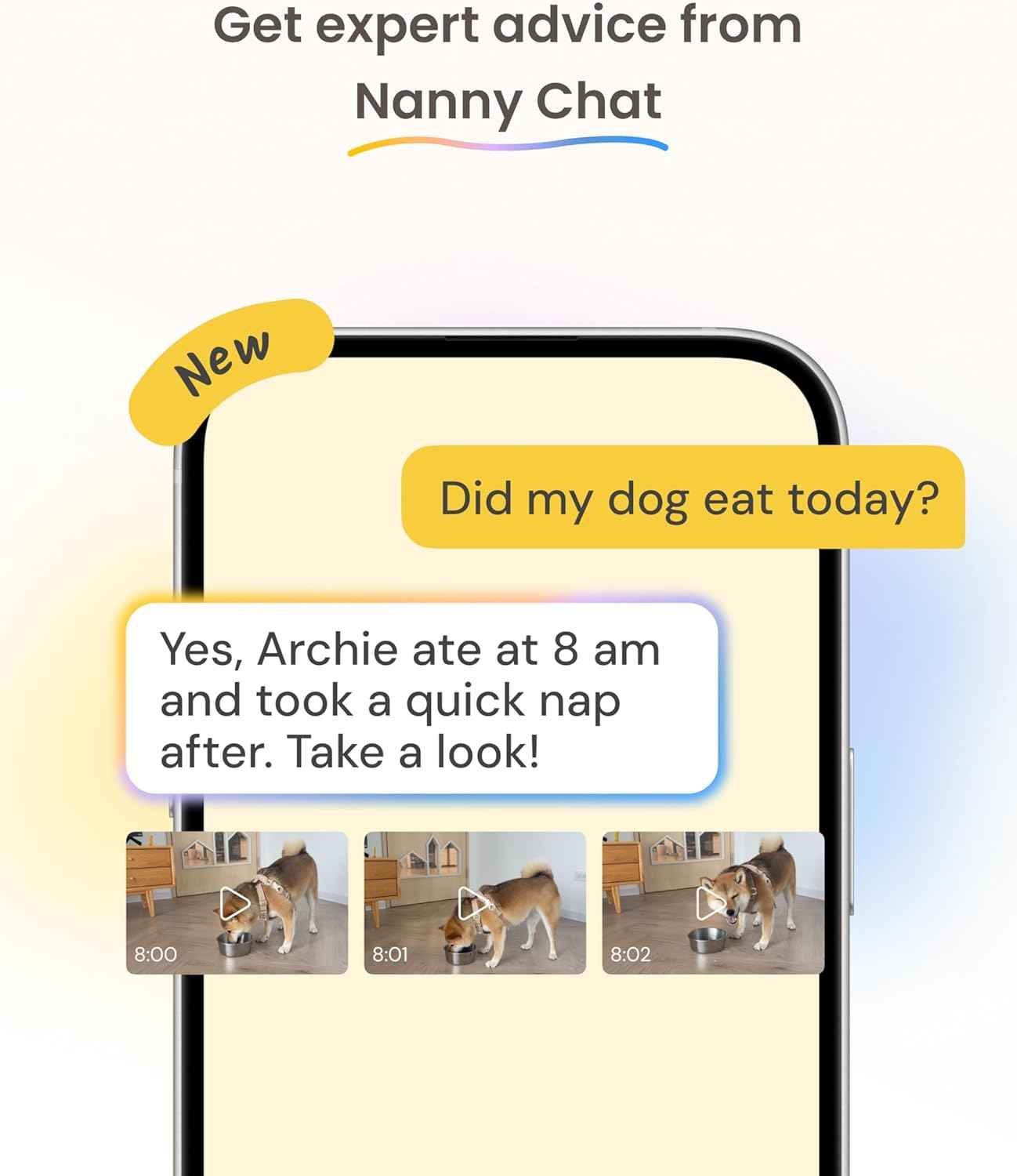 Furbo 360° Dog Camera [Subscription Required] Unlock w/Paid Plan: Home Security & Dog Safety Alerts, Rotating Pet Treat Toss, 2-Way Speaker (Low Risk, 3mo Min. Cancel Anytime)