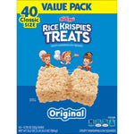 Rice Krispies Original Marshmallow Cereal Bars, 40 Bars, 31.2oz Box