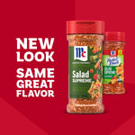 McCormick Perfect Pinch Salad Supreme Seasoning 4.34 oz gluten-free MSG-free seasoning blend