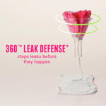 Playtex Sport Tampons Multipack, 48ct, Regular and Super, Fragrance-Free, 360 Leak Defense, Feminine Care