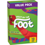 Fruit By The Foot Fruit Flavored Snacks Family Pack 18 Rolls 13.5 oz