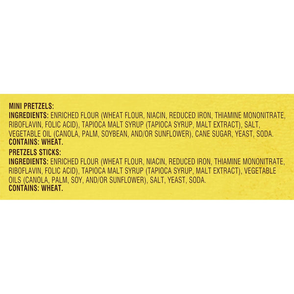 Snyder's of Hanover variety pack pretzels, 20 count, 0.92 oz, non-GMO, peanut-free, individually wrapped snack packs