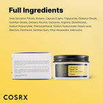 cosrx snail mucin 92% face moisturizer, 3.52 oz, lightweight, korean skin care cream