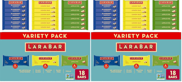 Larabar Fruit and Nut Bars Variety Pack, 28.8 oz, 18 Ct