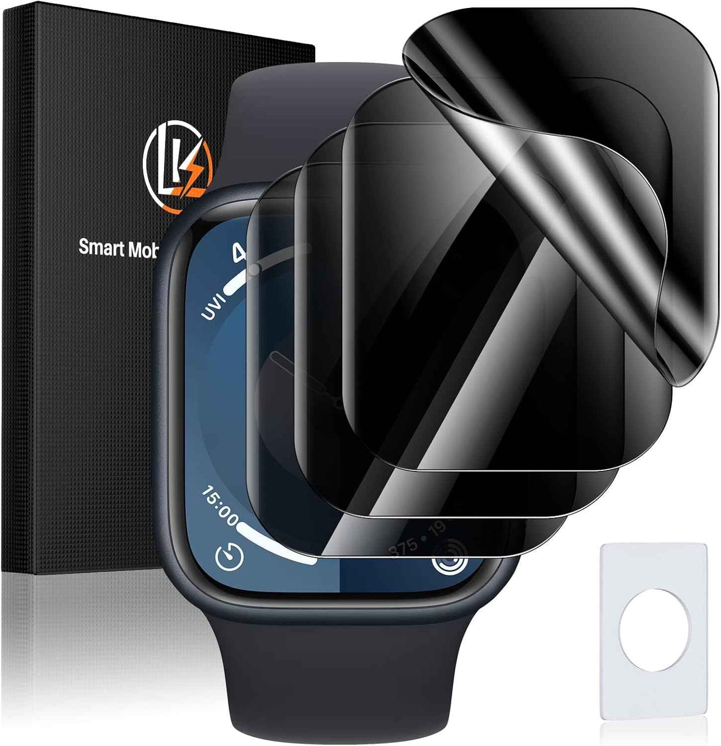 LK 6 Pack for Apple Watch Series 11/ Series 10 Screen Protector 42mm - Anti-Scratch, Self-Healing Soft TPU Screen Protector for Apple Watch 42mm, Bubble Free, HD Transparent, Touch Sensitive