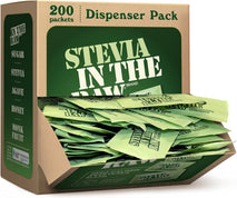 Stevia In The Raw Stevia Sweetener Packets, 200 Ct Box, Zero Calorie Sugar Substitute