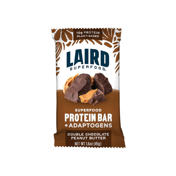 Laird Superfood Functional Protein Bars, 10g Plant-Based Protein, 6g Fiber, 5 Flavor Variety Pack, 10 Count