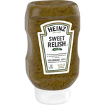 Heinz 12.7 fl oz Sweet Relish Bottle, Kosher Certified, Perfect for Hot Dogs and Burgers