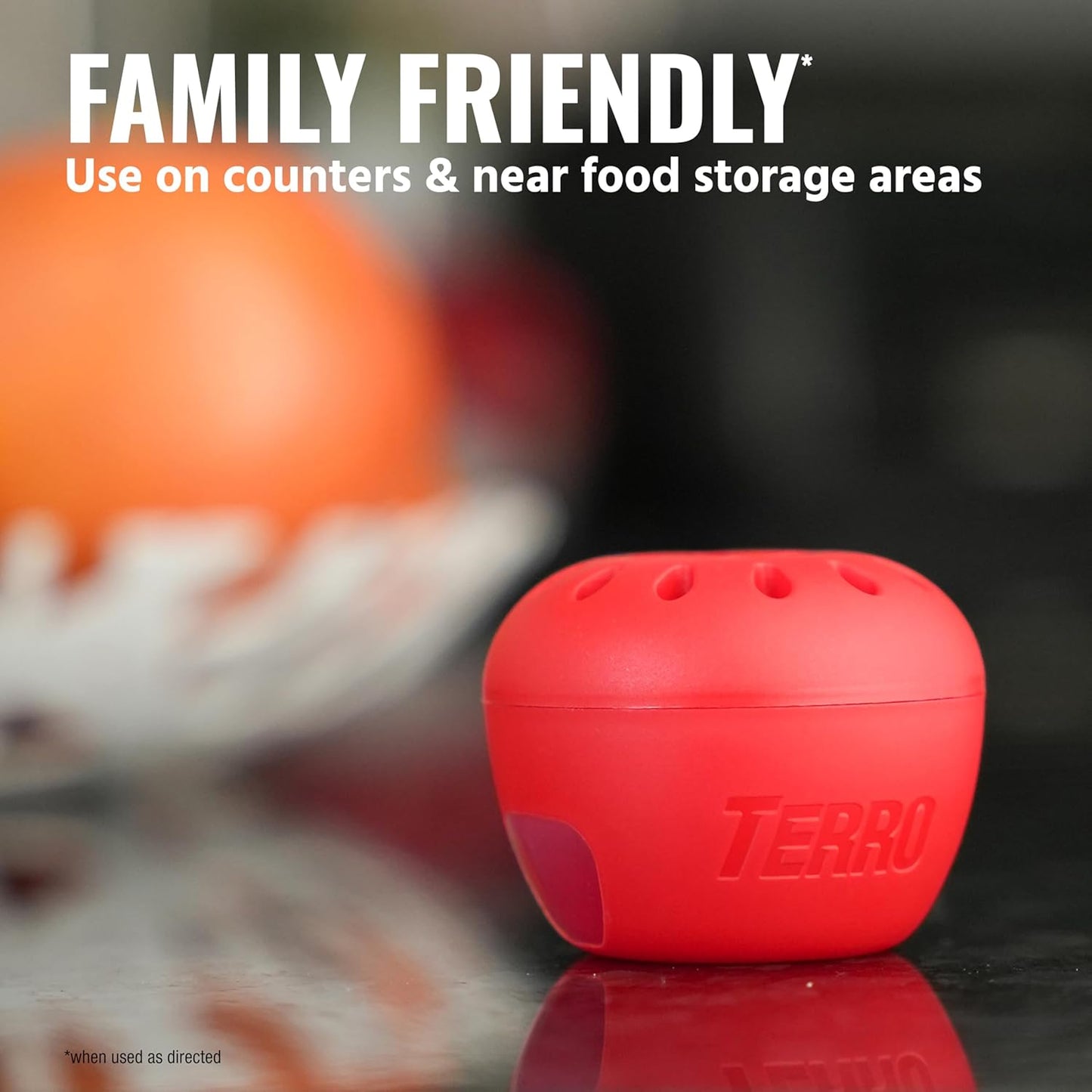 Terro Fruit Fly Traps for Indoors (6 Pack) + 270 Days of Lure Supply