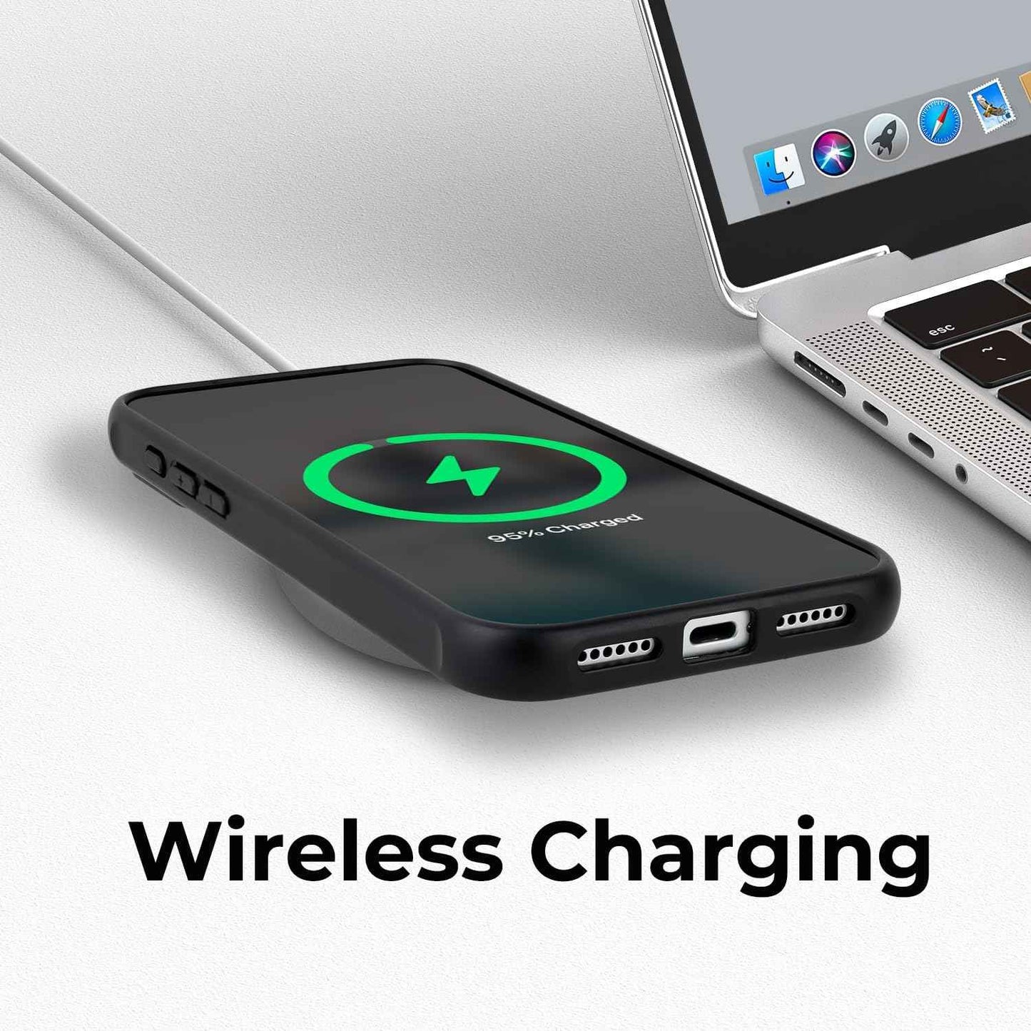 Girly Flower Case Compatible with iPhone 17 Pro Max, Cute Rose Aesthetic Black Line Art Floral Pattern Print, Anti Fingerprint PC Heavy Duty Protection Cases Cover for Girls Women