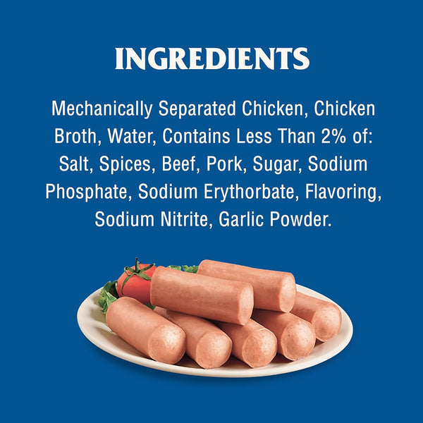 Libby's Vienna Sausage, Ready to Eat Canned Meat, 10g Protein, 4.6 oz. Cans, Bulk Pack of 6, Shelf Stable, No Refrigeration Needed