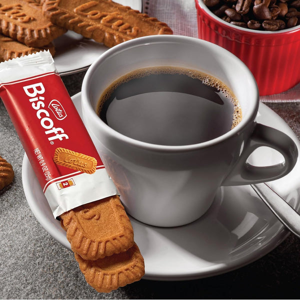Lotus Biscoff Cookies, Caramelized Biscuit Snack, 20 Sleeves of 2 Extra Large Cookies