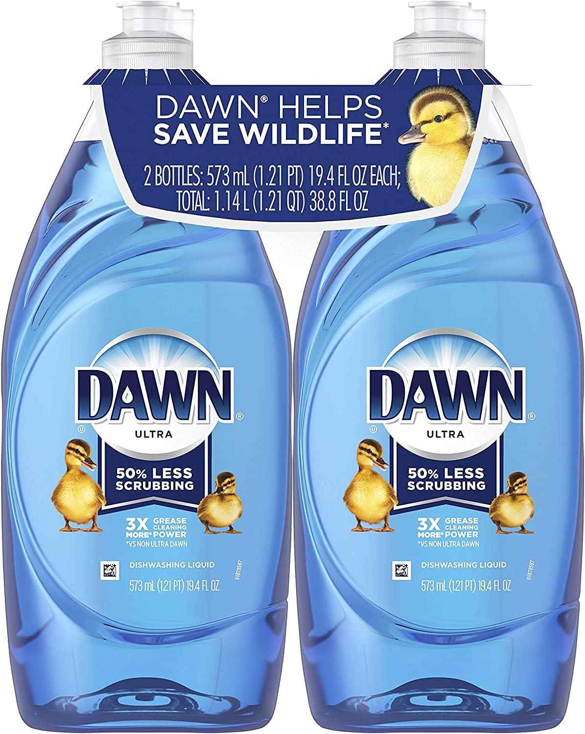 Dawn Dishwashing Liquid, Original Scent, 38 fl oz