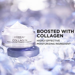 loreal paris collagen daily face moisturizer, 1.7 oz, anti aging, hydrating, daily use
