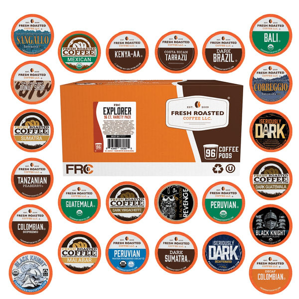 Italian Roast Dark Coffee K-Cup Pods for Keurig Brewers, 96 Count Loose Pack