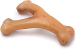 Benebone Wishbone Durable Dog Chew Toy for Aggressive Chewers, Real Bacon, Made in USA, Medium