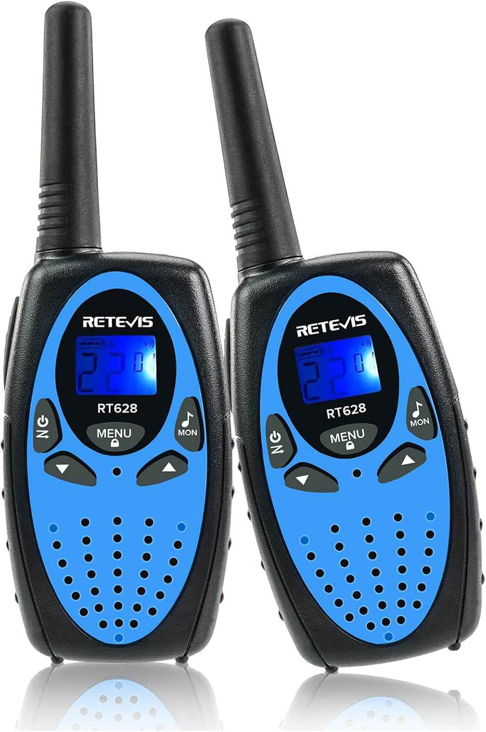 Retevis RT628 Walkie Talkies for Kids,Toys Gifts for 6-12 Years Old Boys Girls,Long Range 2 Way Radio 22CH VOX,Birthday Gift,Family Walkie Talkie for Camping Hiking Indoor Outdoor