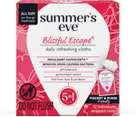 Summer's Eve 12-count Ultimate Odor Protection Daily Feminine Wipes with pH-balanced boric acid formula