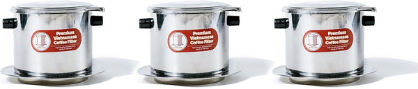 Vietnamese Coffee Filter Set made of stainless steel, 8 oz capacity