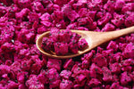 Premium Freeze Dried Dragon Fruit 5.3OZ/150g, Made with 100% Natural Dragonfruits Cube