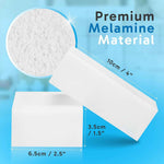 Premium Melamine Sponge Scrubber Pads - Extra Large, Thick & Long Lasting for Bathtub, Floor, Baseboard, Bathroom & Wall Cleaning