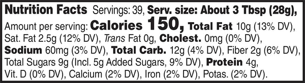 Nut Harvest Nut & Chocolate Mix, 39 Ounce Jar for Sharing
