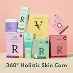 rael pimple patches, hydrocolloid acne spot cover, 2 sizes, korean skin care