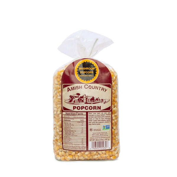 Amish Country Popcorn, 6 lb Bag, Mushroom Popcorn Kernels, Old Fashioned, Non-GMO, Gluten Free