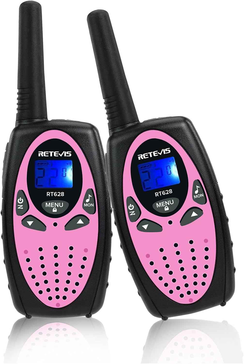 Retevis RT628 Walkie Talkies for Kids,Toys Gifts for 6-12 Years Old Boys Girls,Long Range 2 Way Radio 22CH VOX,Birthday Gift,Family Walkie Talkie for Camping Hiking Indoor Outdoor
