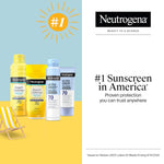 neutrogena ultra sheer body mist sunscreen spray, 3-pack, broad spectrum spf 70, non-greasy & water resistant