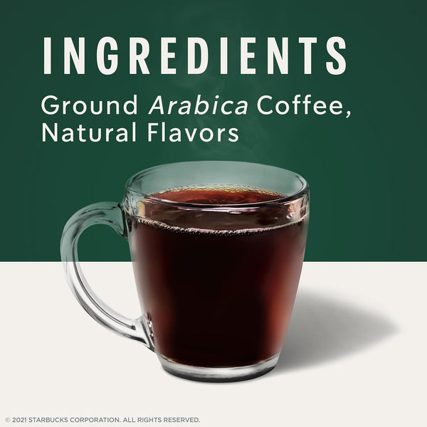Starbucks Caramel Flavored Coffee K-Cup Pods for Keurig Brewers, 100% Arabica, 22 Pods