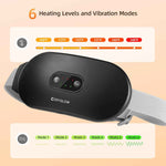 COSYGLOW 6 Heat Levels Portable Cordless Heating Pad for Back Pain Relief, Gifts for Women and Girls, Black