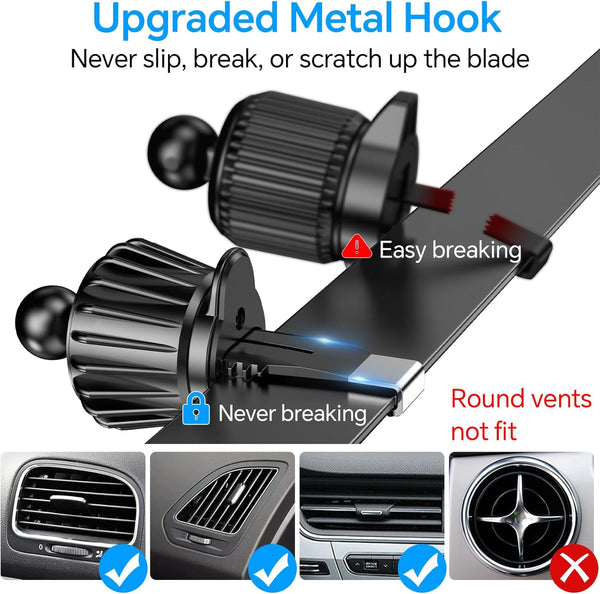 Magsafe Car Mount with Strong Magnets for iPhone and Android Phones