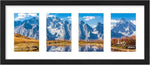 Vittanly 11x14 Collage Picture Frame, Displays 5Pcs 4x6 Pictures with Mat or 1Pcs 11x14 without Mat for Wall Mounting, Picture Frames Collage Wall Decor in Black, 1 Pack
