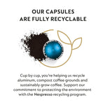 Nespresso Capsules Vertuo Odacio Medium Roast Coffee 30-Count Pods