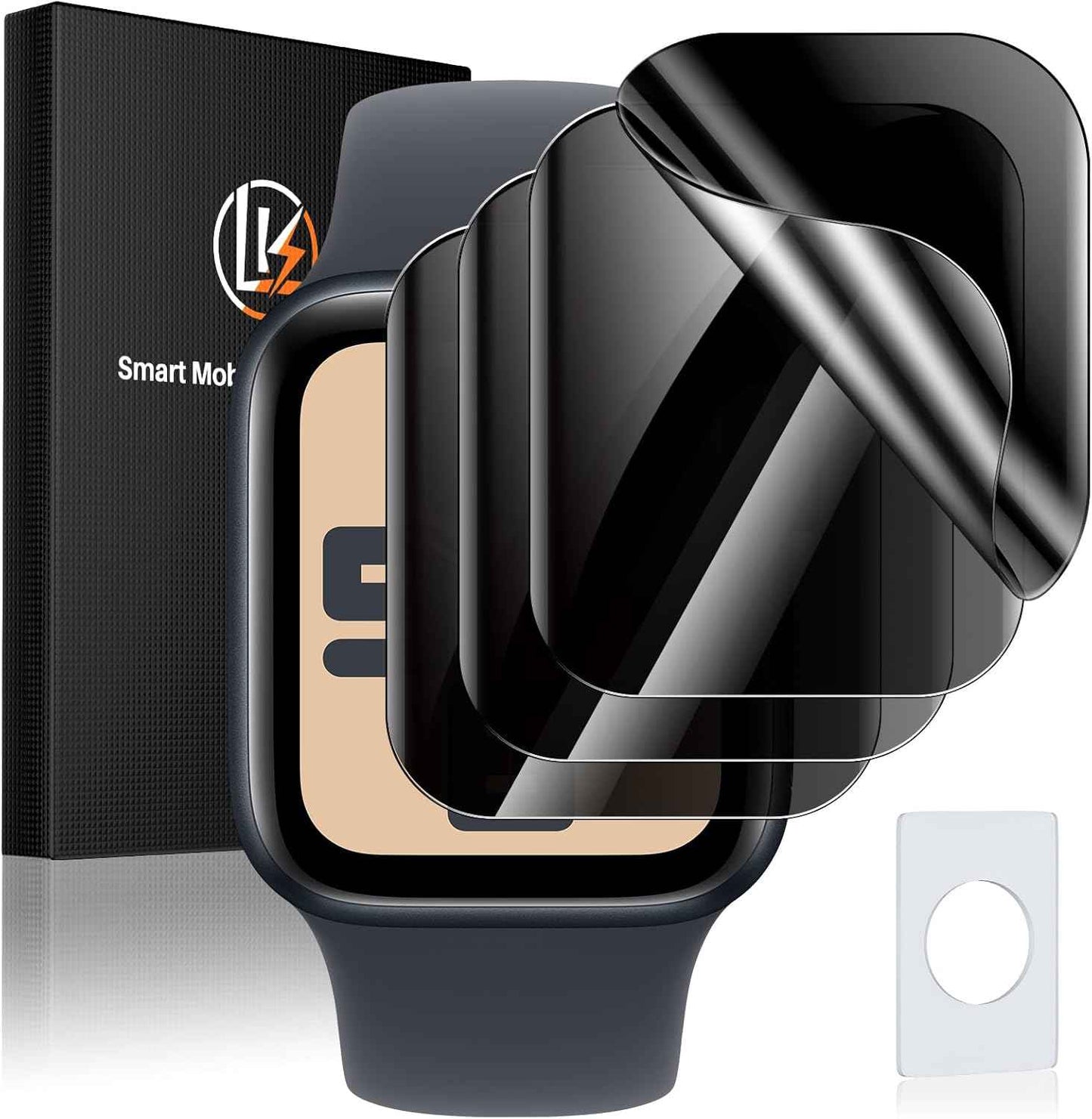 LK 6 Pack for Apple Watch Series 11/ Series 10 Screen Protector 42mm - Anti-Scratch, Self-Healing Soft TPU Screen Protector for Apple Watch 42mm, Bubble Free, HD Transparent, Touch Sensitive