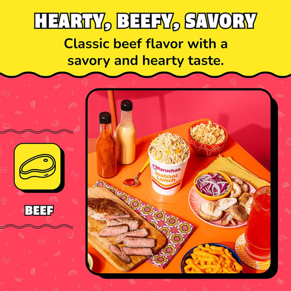 maruchan instant lunch beef 2.25 oz 12 pack