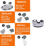 Oticon ProWax MiniFit Hearing Aid Wax Guards, 3 Packs, 18 Pcs