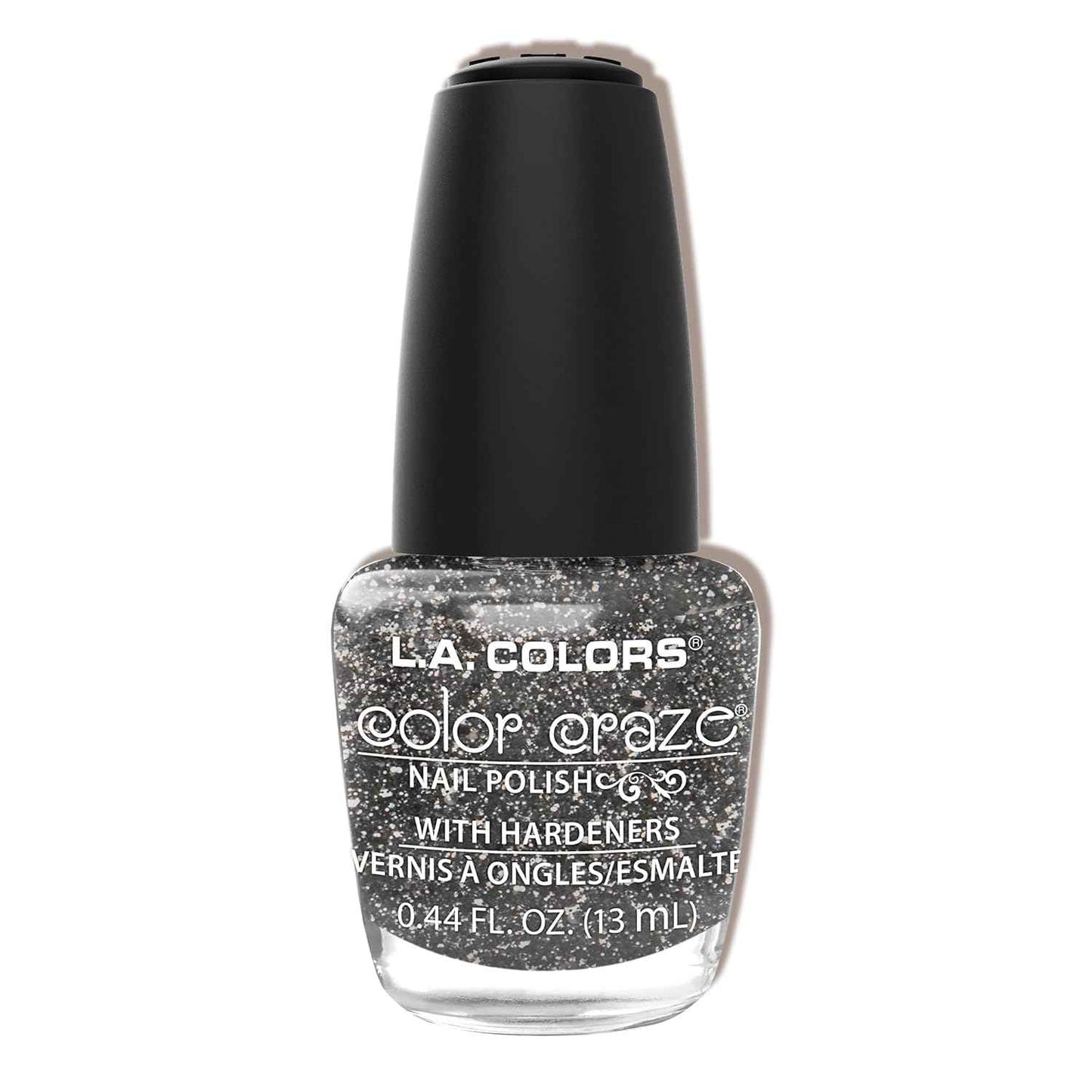 L.A. COLORS Color Craze Nail Polish, Glitter Bomb CNP543