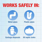 Drano Balance Drain Clog Remover and Cleaner, Non-Corrosive Formula, Safe on All Pipes and Septic Tanks, Formulated Using Only Essential Ingredients, 32 Fl Oz