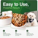Iron Paws human-grade superfood powder for dogs dental health longevity hip joint gut allergies immune support skin coat 3.5 oz