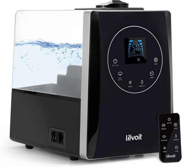 LEVOIT LV600S Smart Warm and Cool Mist Humidifiers for Home Bedroom Large Room, (6L) 753ft² Coverage, Quickly & Evenly Humidify Whole House, Easy Top Fill, App & Voice Control - Quiet Sleep Mode