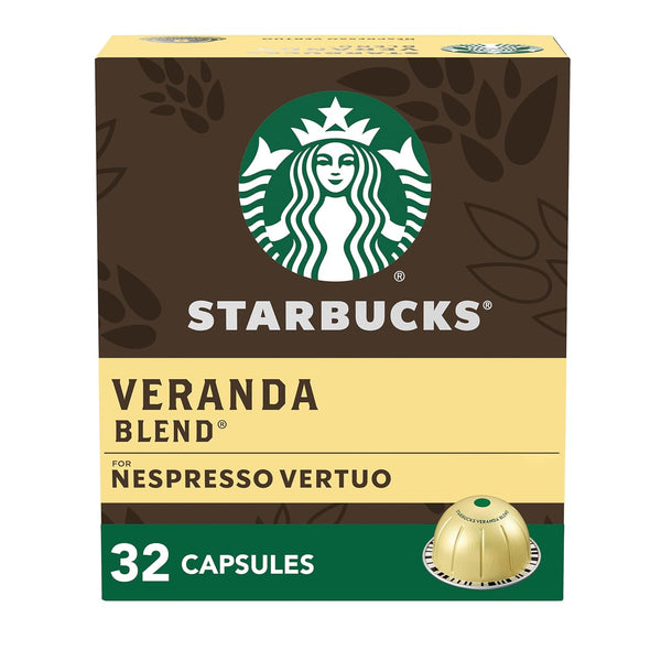 Starbucks by Nespresso Vertuo Coffee Pods, 30-count, Medium Roast, 7.8 oz Brew Size