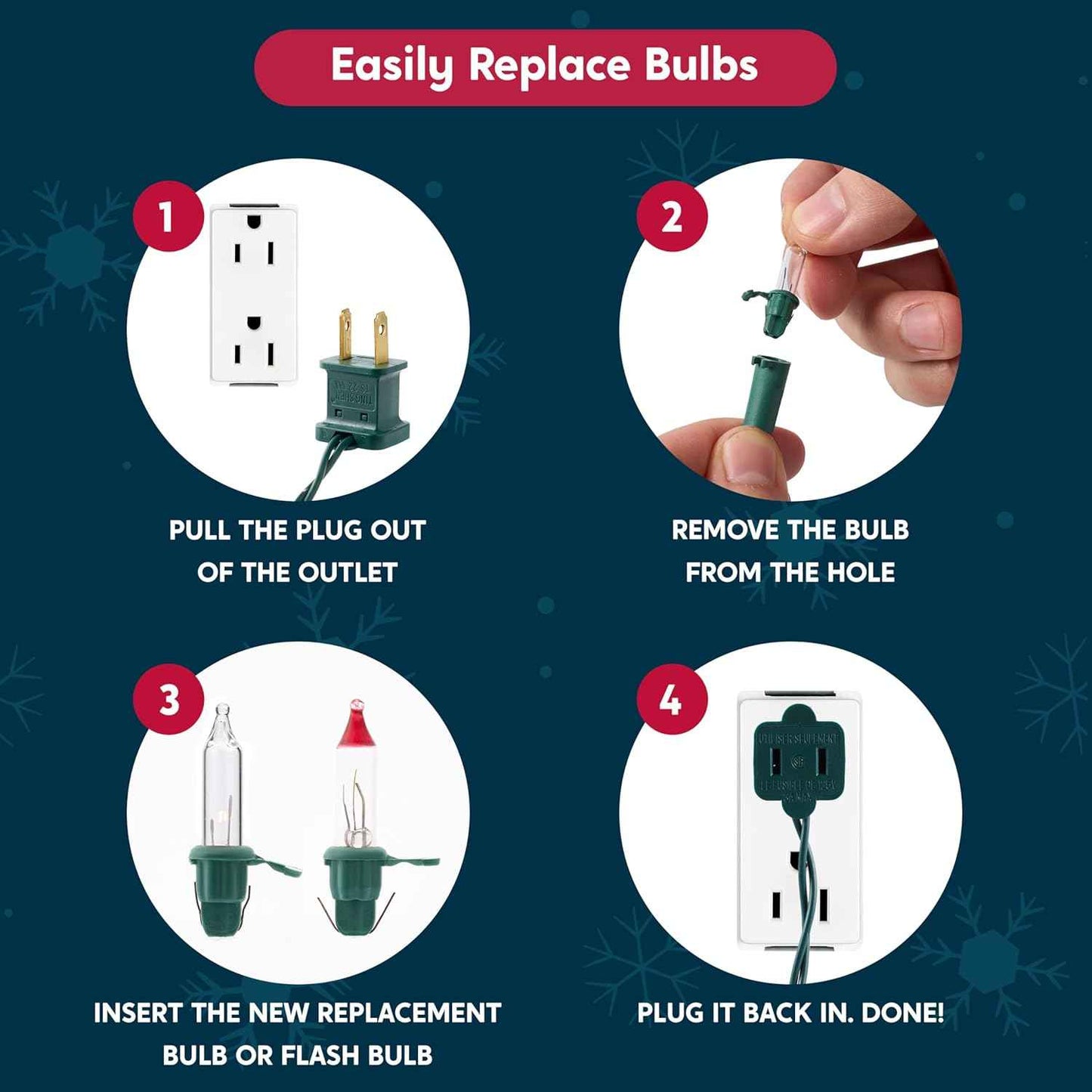 Joiedomi Clear Christmas String Lights Indoor,100 Count Mini Warm White Fairy Light,19.4 FT Lighting Decor for Patio Dorm Classroom Bedroom Holiday Wedding Party Garland Birthday Festival,Green Wire