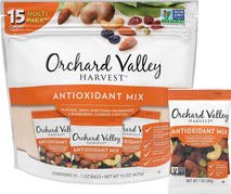 Orchard Valley Harvest Antioxidant Mix, 1 Ounce Bags, Pack of 15, Non-GMO, No Artificial Ingredients