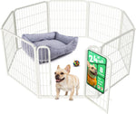 fxw homeplus unleashed 24 inch 6 panels dog pen black patented